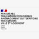 Ministères transition écologique aménagement du territoire transports ville et logement